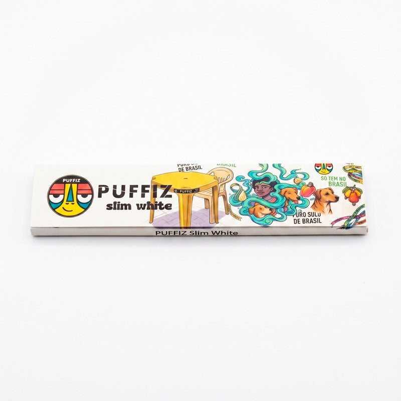 Seda Puffiz Slim White Copa do Mundo