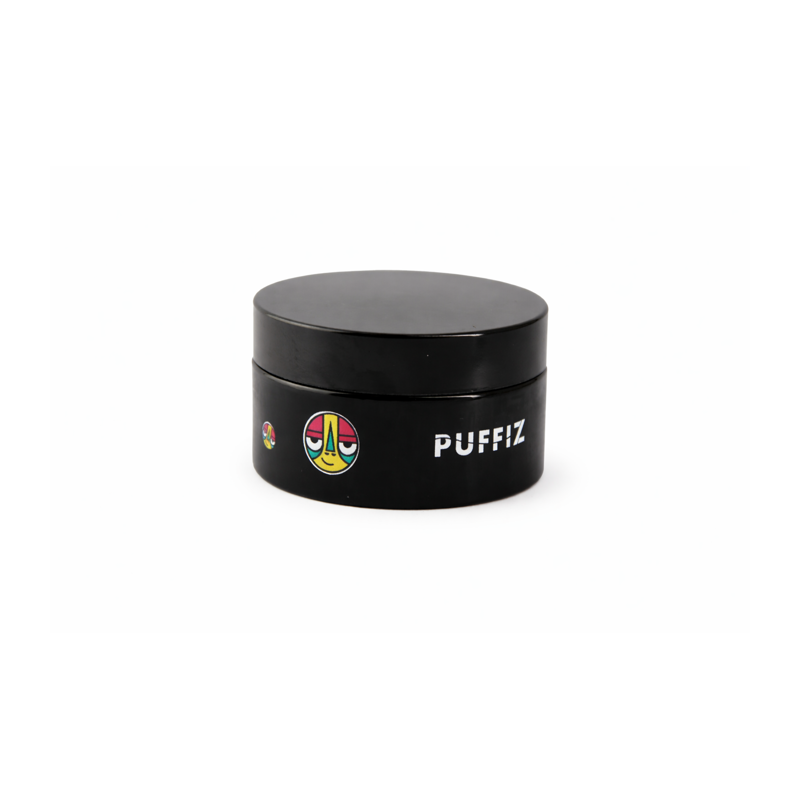 Pote Hermético de Vidro UV Antiodor 100ml - Tampa Reta